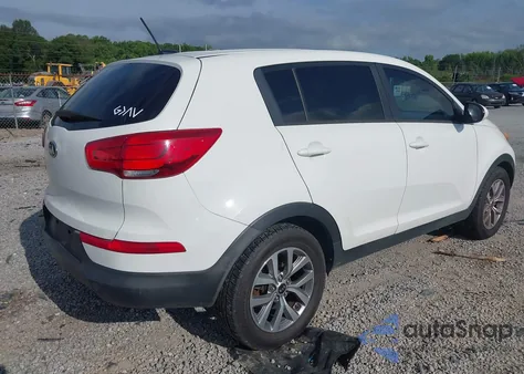 2016 Kia Sportage Lx из США, поврежденный, VIN KNDPB3AC4G7811594